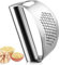 Knoblauchpresse Wippe Edelstahl,Knoblauchpresse Garlic Press Knoblauchwippe mit Flaschenöffner Knoblauch Crusher für die Zerkleinerung von Knoblauch Ingwer