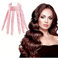 MOPZIJA 1pcs Heatless Curlers Headband, Octopus Hair Curler, Lockenwickler über Nacht Locken Ohne Hitze Für Lange Mittleres Haare, Seidenband Lockenwickler Weiches Stirnband Tools Für Damen Mädchen