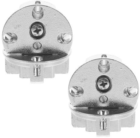 DOITOOL Lot De 2 Charnières Plates Réglables à 90 Degrés En Alliage De Zinc, Charnières De Meubles Invisibles Pour Portes D’armoires Cuisine, Pliables Et Adaptées Aux Petits Meubles