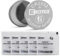 EEMB 5 Pack CR2032 Batteries 2032 Battery 3V Lithium Coin Cell Battery 3V 240mAh 2032 Long Life Batteries for IOT Car Remote Control Key Fobs Air Tags Watches and Electronic Labels Shelf
