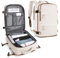 SZLX Großer Reiserucksack Damen, Handgepäck Rucksack,Wanderrucksack Wasserdichter Outdoor-Sportrucksack Lässiger Tagesrucksack Schultasche Fit 14 Zoll Laptop mit Schuhfach und Laptopfach,