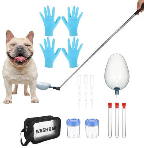 Dewireaey Urin Sammler Für Hunde Und Katzen - Langer Griff, 29-104cm Teleskopischer Urinprobenfänger Für Testset, Hundekotfänger, Wiederverwendbar, Hundeurinhalter, Urinschaufel, Für Weibliche