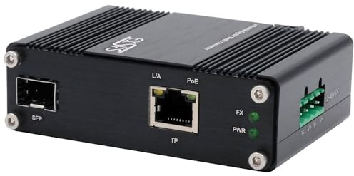 EXSYS EX-60340 Industrial Media Converter 60W SFP -40°C to +75°C