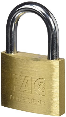Fac - Candado 70 mm. laton an std blister