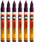 Molotow One4All 127HS Acryl Marker (2,0 mm Strichstärke, hochdeckend und permanent, UV-beständig, für fast alle Untergründe) 6 Stück Farbe 233 purpur violett