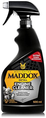 Maddox Detail - Limpiador de Motores | Elimina La Grasa, Aceite y Suciedad Adherida En Motores | Actúa Como Desengrasante Motor | No Daña la Superficie Tratada | Engine Cleaner 500ml