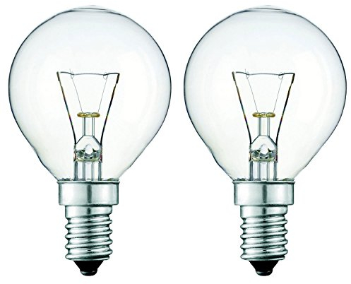 2 x 40w Oven lamp for use Within a Bosch Oven. 240v. 300° Heat Resistant. SES (E14) Small Edison Screw Cooker Light Bulb