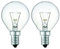 2 x 40w Oven lamp for use Within a Bosch Oven. 240v. 300° Heat Resistant. SES (E14) Small Edison Screw Cooker Light Bulb