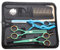 Purple Dragon Haarschere 5,5Zoll Grün Profi Friseurschere Friseurscheren set perfekt Haarschnitt für Damen und Herren Sharfe Schere für Barbier Friseur Anfänger