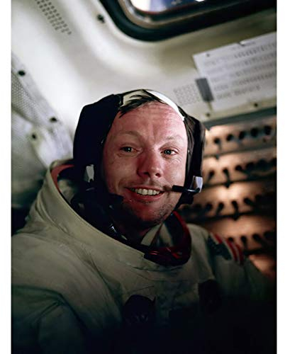 Fine Art Prints Aldrin NASA Astronaut Neil Armstrong Apollo 11 Flugfoto, groß, Wandkunst, Poster, Druck, dickes Papier, 45,7 x 61 cm