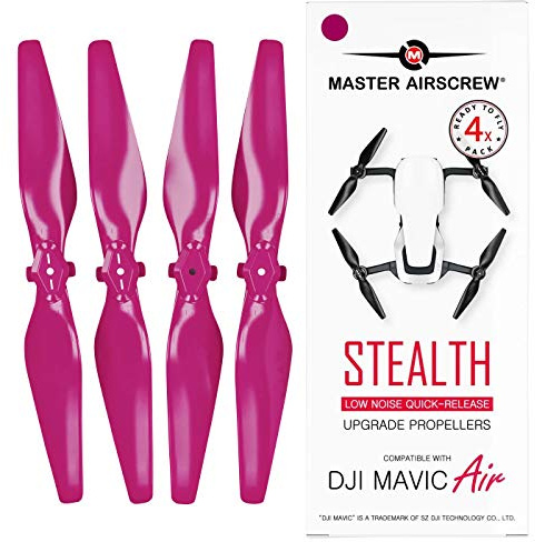 MAS Stealth Propellers for DJI Mavic Air - Magenta 4 pcs
