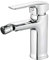 Ibergrif M15025 Mines Miscelatore Monocomando per Bagno Bidè per Lavabo Cromo Argento