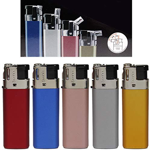Feuerzeug Modell Sidekick Metallic Color als Normal- oder Pfeifenfeuerzeug 3-Fach verstellbar 0, 45, und 90 Grad 5 Feuerzeuge