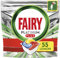 Fairy Platinum Plus All-in-One Dishwasher Tablets Bulk, Lemon, 55 Tablets