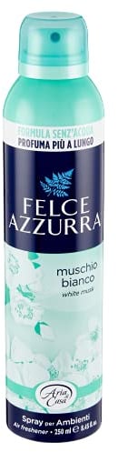 Felce Azzurra Spray per Ambienti Muschio Bianco Stanza Spray Muschio Bianco 250ml