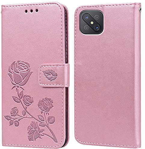 Cover per OPPO Reno4 Z 5G Custodia,Carta Fessura, Supporto Stand,Silicone TPU,Flip Protettiva Case per OPPO Reno 4Z 5G(6.57)