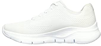 Skechers Damen Arch Fit Big Appeal Skate-Schuh, Wnvr White Navy Red, 40 EU