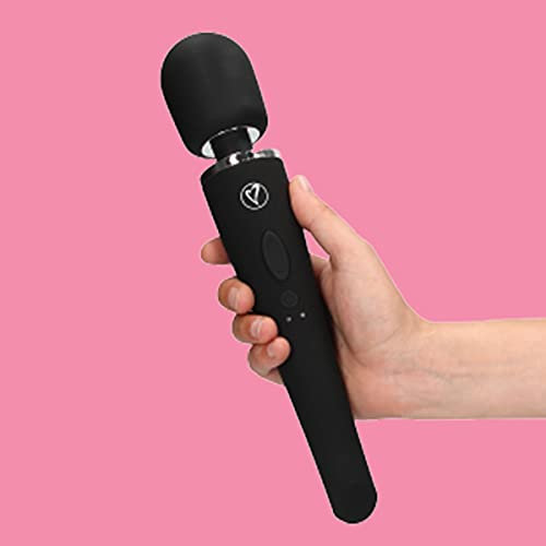 Erovibes Alexis - Magicwand Akku - Magic Wand Vibratoren Stark - Wand Massagestab Sex - Kabelloser Massagestab Stark - 30 Cm