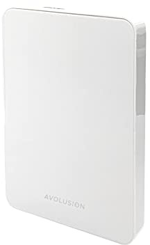 Avolusion HD250U3-Z1-PRO-WH - Hard disk esterno portatile USB 3.0 PS5, 1 TB, per PS5/PS4, pre-formato, colore: Bianco