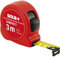 SOLA Compact Roll-Maßband 3m mit EG-Prüfzeichen-Genauigkeit 2 rot