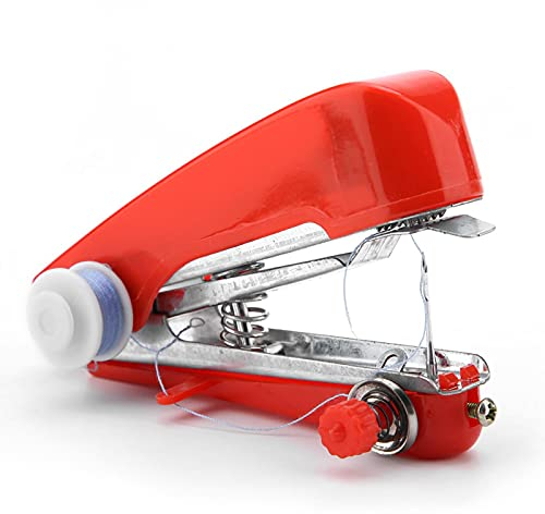 Macchina da cucito portatile viaggio per cucire velocemente utensile per adulti mini macchina da cucire portatile portatile per uso domestico