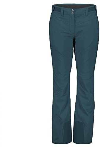 Scott W Ultimate Dryo 10 Pants Grün - Daunen Warme wasserdichte Damen Dryosphere All-Mountain Skihose, Größe L - Farbe A