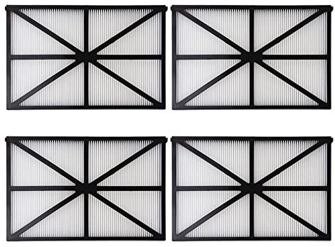 HUAYUWA Lot de 4 cartouches filtrantes RCX70101 compatibles avec le panneau de filtre robot de rechange TigerShark (30 x 17 x 1,8 cm)