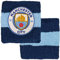 Hy-Pro Offizielles Lizenzprodukt Manchester City F.C. Baumwollarmband | Man City, 2 Stück, Schweißband, Kinder, Erwachsene, Unisex, feuchtigkeitsableitende Schweißbänder, Fußball, Laufen, Sport,