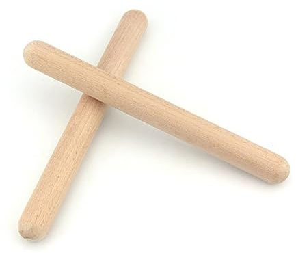 Rhythm Stick, wooden music sticks, Pädagogische Musiksticks, children percussion instrument for school music lessons, kindergarten, home, and special needs education