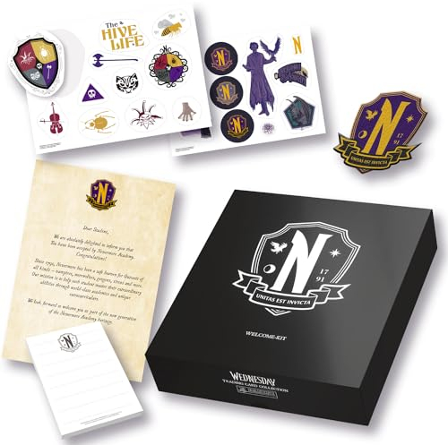 Panini Wednesday Nevermore Academy Sammelkarten-Kollektion Willkommens-Set