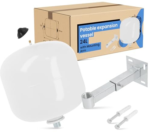 Vase d'Expansion Sanitaire (24L | Support de montage)
