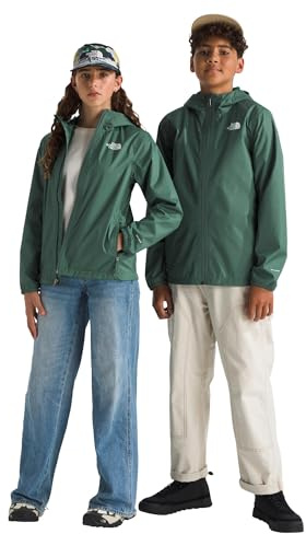 THE NORTH FACE NF0A8B7ZHCH TEEN ZIPLINE RAIN JACKET Jacket Unisex DUCK GREEN Größe L