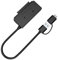 Conceptronic ABBY21B cambiador de Género de cable USB tipo A SATA 22-pin Negro