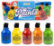 abeec Ready Mixed Paints | 5-Pack Washable Poster Paints | 150ml Bottles | Non-Toxic Kids’ Paint Set | Art & Craft Supplies for Schools, Nurseries & Home Creativity