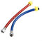 Lot de 2 raccords flexibles en acier inoxydable pour chauffe-eau avec performance robuste pour diverses applications de chauffage