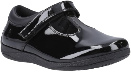 Hush Puppies Caitlin T-Bar Patent Jnr