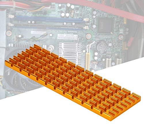 Xiuganpo SSD Heatsink, Practical SSD Cooler for Laptops (Gold)