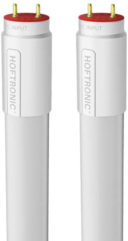 HOFTRONIC - LED Röhre 120cm - 18 Watt 3150 Lumen (175lm/W) Super Bright - T8 G13 - LED Leuchtstoffröhre Flimmerfrei - Kaltweiß 6000K - Inkl. Starter - ersetzt 128W (105W/860)