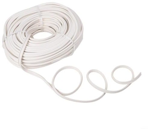 120ft Pool Liner Lock for In-Ground and Above Ground Pools- White T-Shape Bead Retainer with 3-Row Barbs- Secure Vinyl Liner Track Replacement- For Easy Install(1pc)