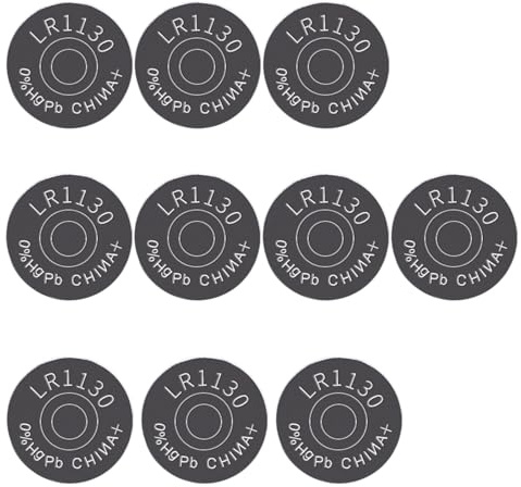 10 PCS LR1130 Batteries AG10 Button Batteries for LR54 389 189 1.5V Button Coin Electronic Devices
