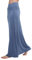 Damen Rock Lange Elastischer Strertchy Zigeuner Maxi Rock (XL, Greyish Blue)