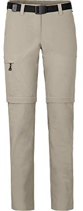 Bergson Bennett Zipp-Off | Damen Wanderhose - Vielseitige Damen Zipp-Off Wanderhose im Slim Fit, Normal-/Kurz-/Langgrößen, bielastischer 4-Wege-Stretch, schnelltrocknendes dryprotec Gewebe, wasserabw