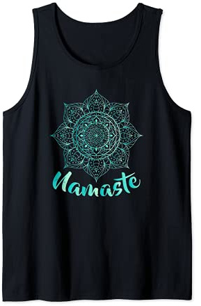 Namaste – Lotusblume – Spiritueller Yoga Om Tank Top