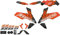 Dekor Radical Racing (weiß) passend für KTM Duke 390 (2017 bis 2020) AMZ-RR.09.0013WH.v424