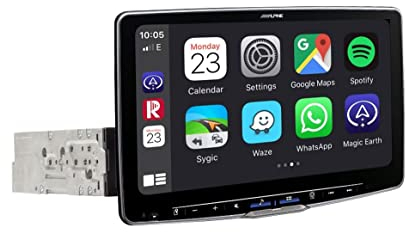 Alpine iLX-F115DU | für FIAT Dicato 250/290 Autoradio mit 11-Zoll-Touchscreen, DAB+, 1-DIN Einbaugehäuse, Wireless Apple Carplay und Android Auto Unterstützung