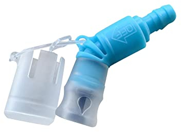 Amagogo Poche d'hydratation Poche à Eau Valve de Morsure avec Couvercle Anti-poussière avec Interrupteur Buse de Sortie d'eau pour système de Sac, Bleu