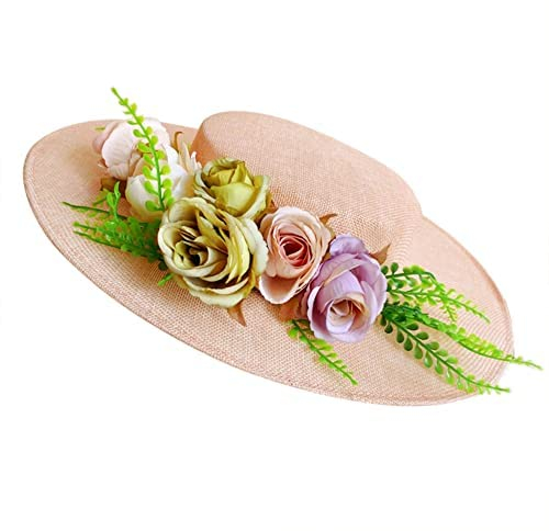 COSDREAMER Chapeau de paille style victorien pour filles et femmes