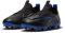 Nike Unisex Kinder Jr Zoom Vapor 15 Academy Fg/Mg Fußballschuh, Black Chrome Hyper Royal, 35 EU