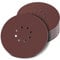 225mm Sanding Discs 60 Grit, 30Pcs 225mm Sandpaper Sheet 8 Holes Hook and Loop Discs for Long Neck Sander Drywall Sander​