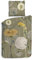 Heckett & Lane Twill Bettwäsche 155x220 Zelena Green Löwenzahn Pusteblume